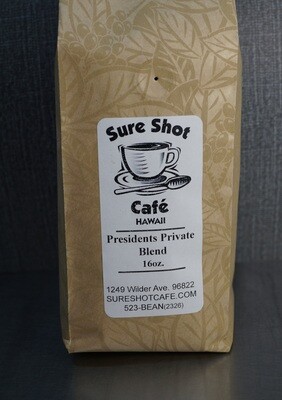 *BEANS- Presidents Private Blend (House Coffee)