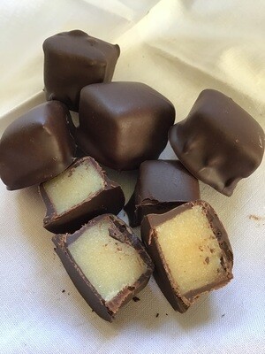 Almond Marzipans in Dark Chocolate