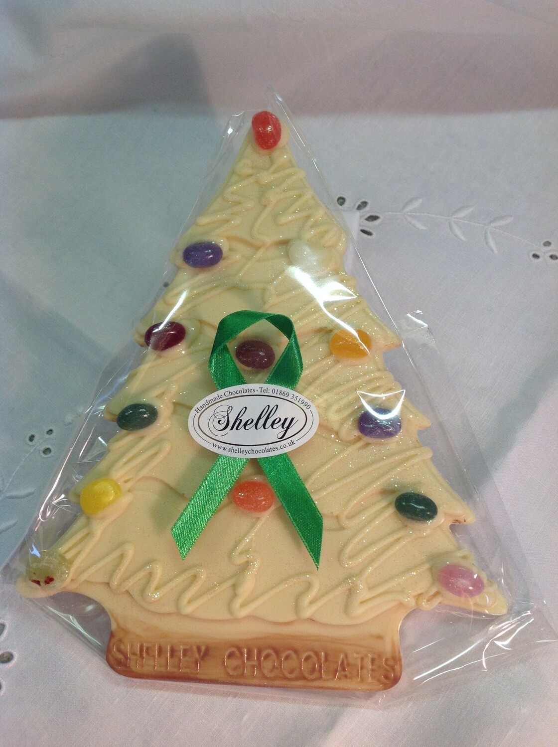 Christmas Tree in White Chocolate