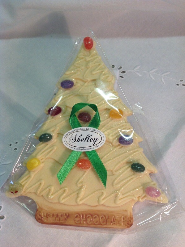 Christmas Tree in White Chocolate