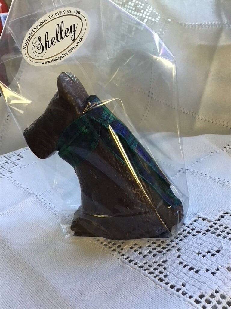 Scottie Dog in Dark Chocolate