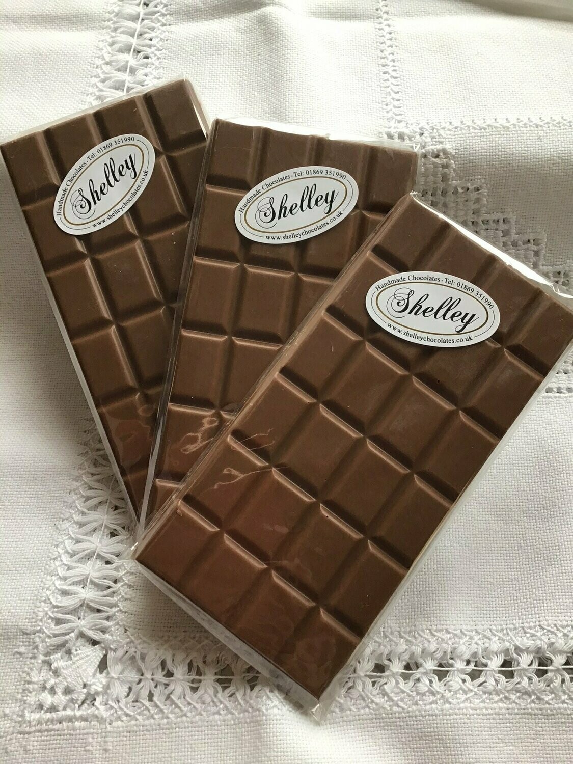 3 Large  100g  Milk Chocolate Bars