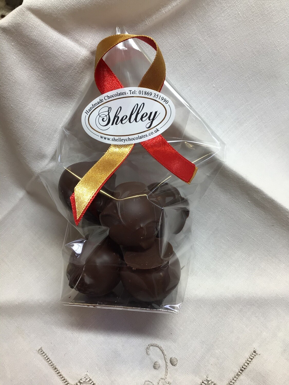 Bag of 7 Dark Chocolate Marc de Champagne Truffles