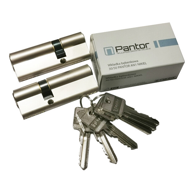 Cilindri Pantor 30/50 u master sustavu jednog ključa