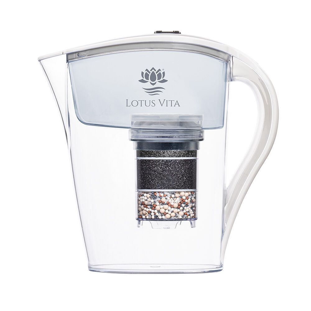 FAMILY Wasserfilter Kanne 1,7L Weiß