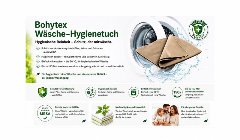 Bohytex Wäsche-Hygienetuch