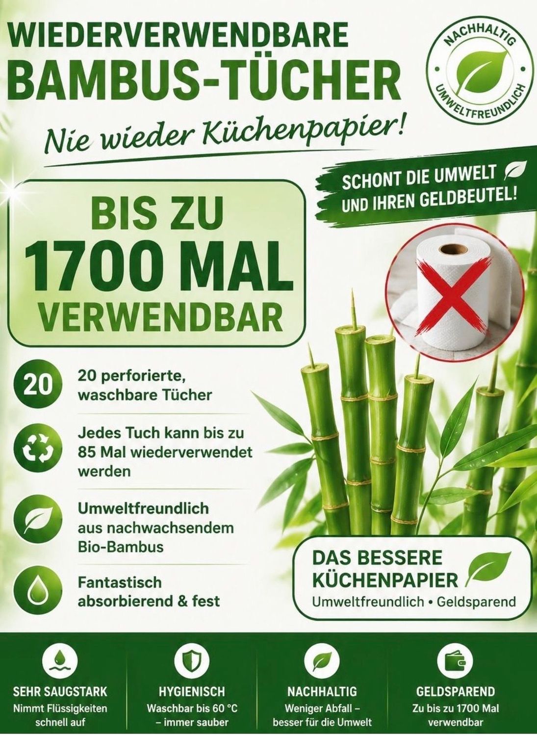 Bambus Tücher Bambus Tücher