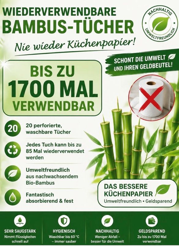 Bambus Tücher