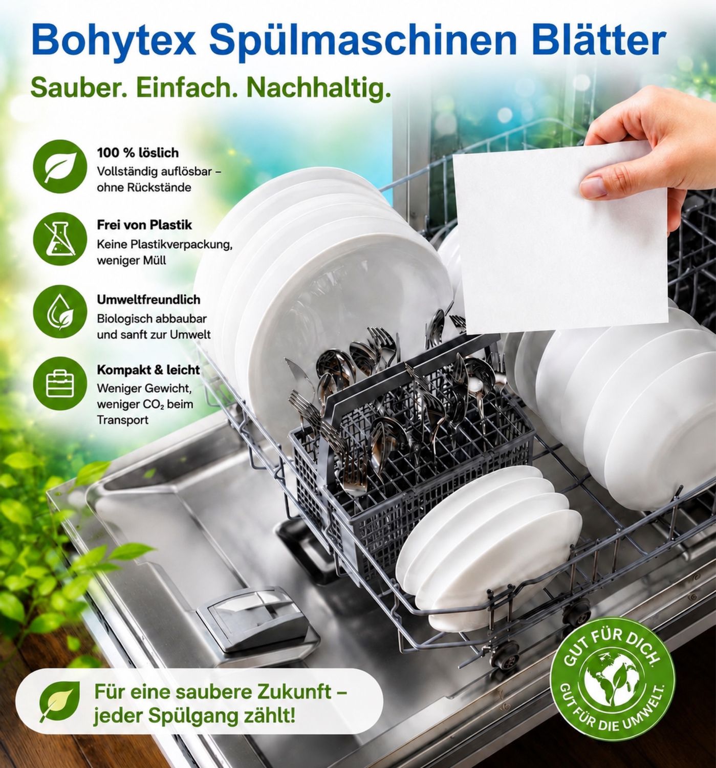 Spülmaschinen Blätter Spülmaschinen Blätter