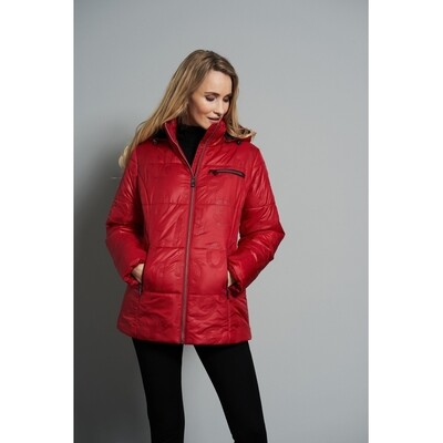 Junge vest rood