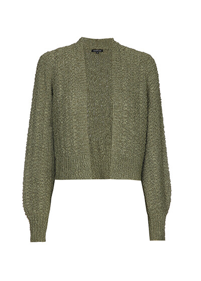 Caroline biss gilet kaki