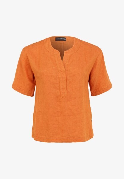 Dorisstreich chemisier oranje