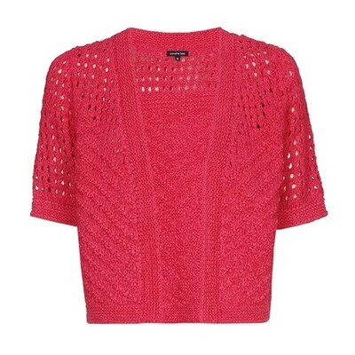 Caroline biss gilet fuhsia