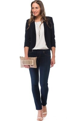 Joseph Ribkoff blazer donkerblauw Joseph Ribkoff blazer donkerblauw