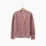 Accent gilet rose