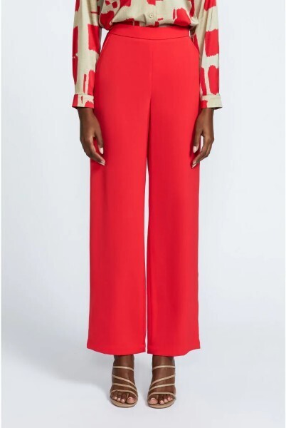 Xandres broek koraalrood