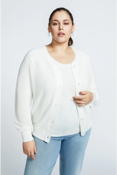 Xandres gilet wit