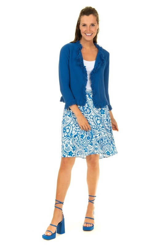 More than that gilet blauw