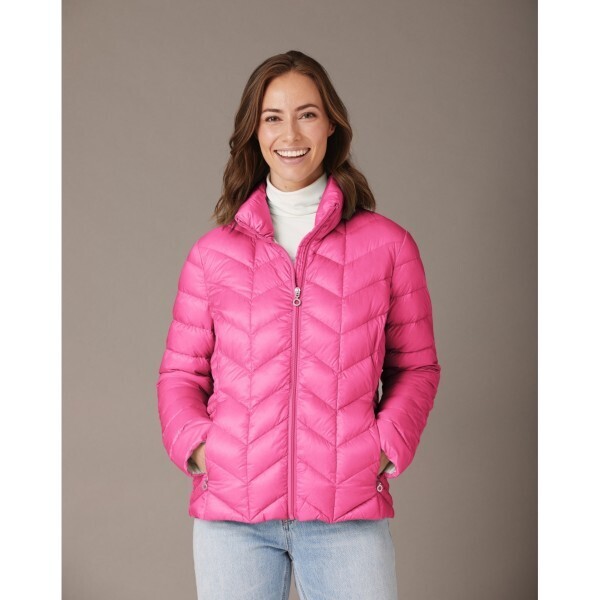 Junge vest fuhsia