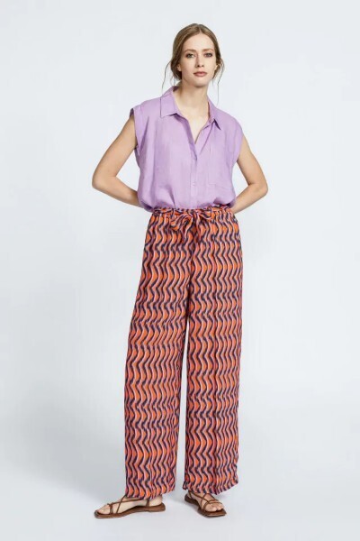 Xandres broek paro-belt 67006/9885 Xandres broek paro-belt 67006/9885