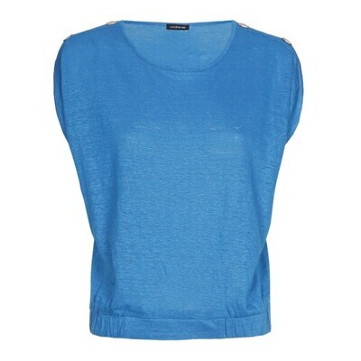 Caroline biss t-shirt blauw