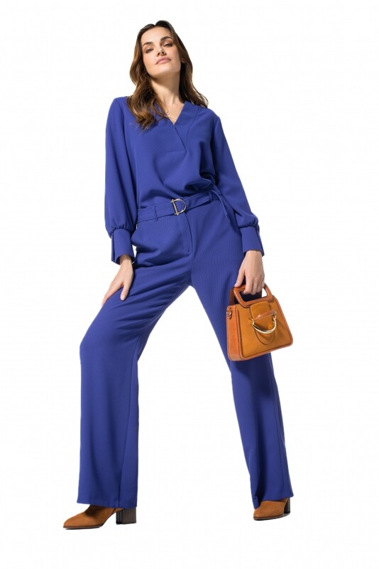 Caroline biss broek blauw