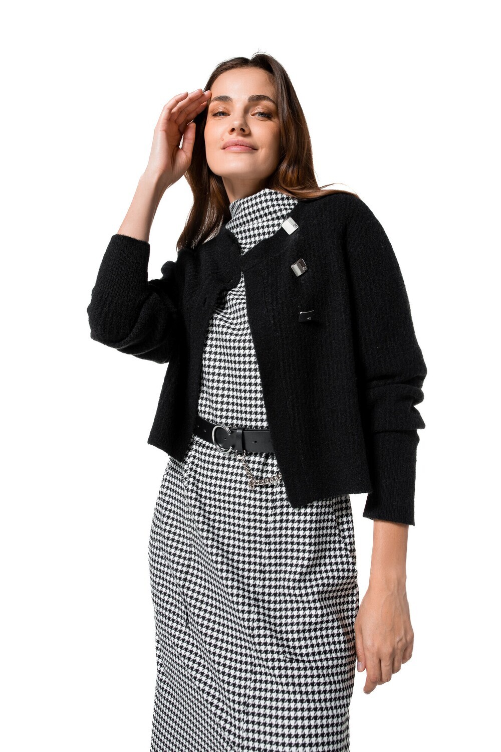 Caroline biss gilet zwart