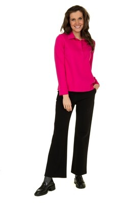 More than That polo fuhsia