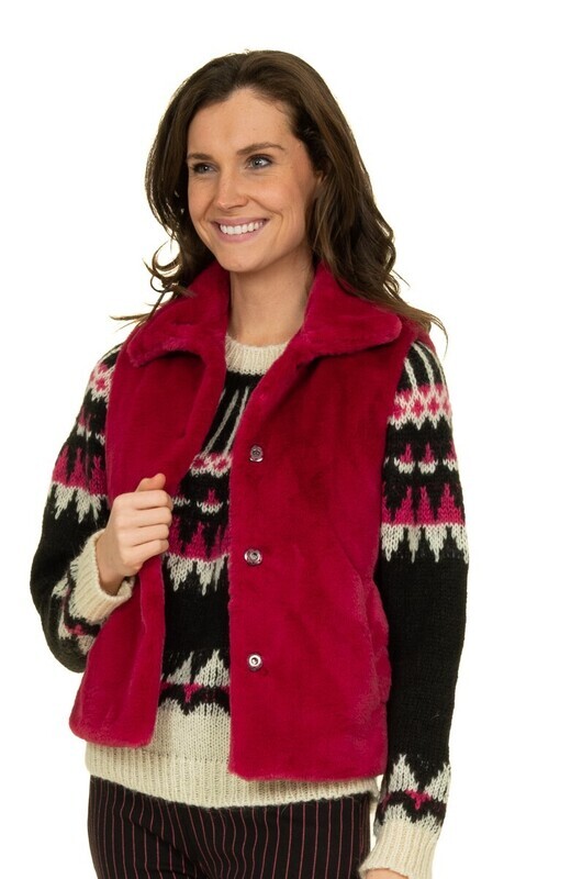 more than that bodywarmer fuchsia