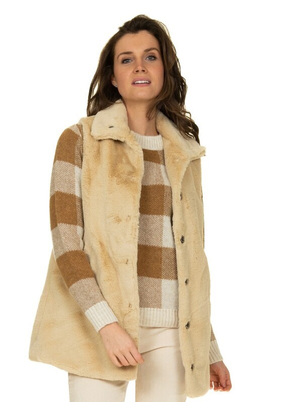 More than that bodywarmer w24 0707 bd13 beige