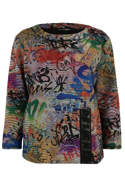 Dorisstreich chemisier print