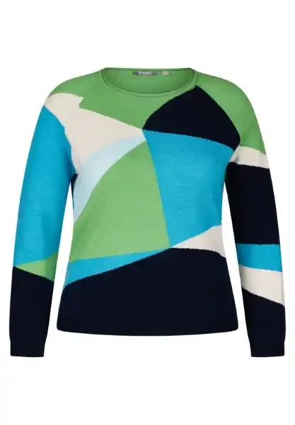 Rabe pull color blocking