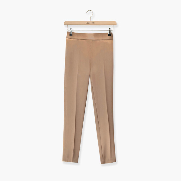 Accent broek space 1642 warm beige