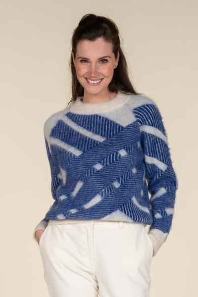 More than that pull 39860 sw17 ecru/cobalt
