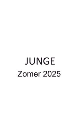 Junge zomer 2025