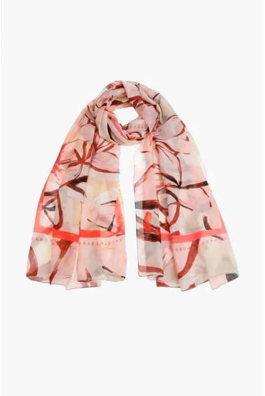 Xandres sjaal SCARF_PAINTED_LEAF 61268-01-5110