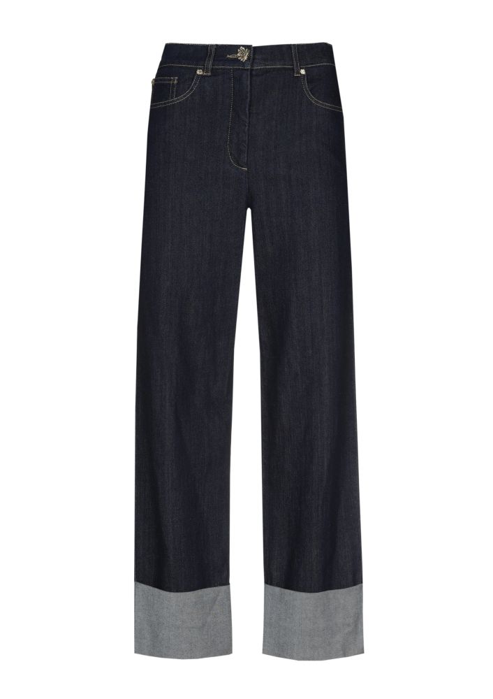 Caroline biss broek blauw 4552 23