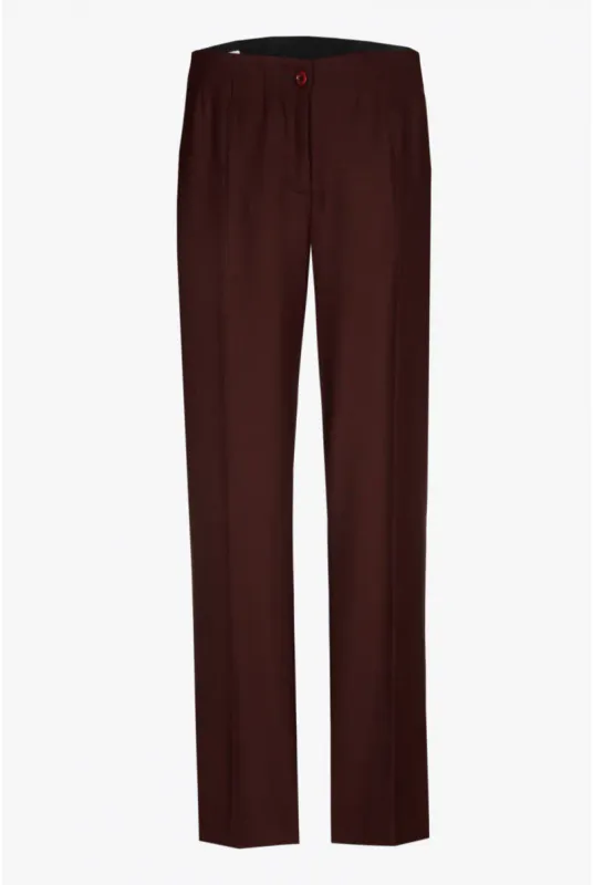 Xandres broek bordeau POLIETER 14498-01-2791