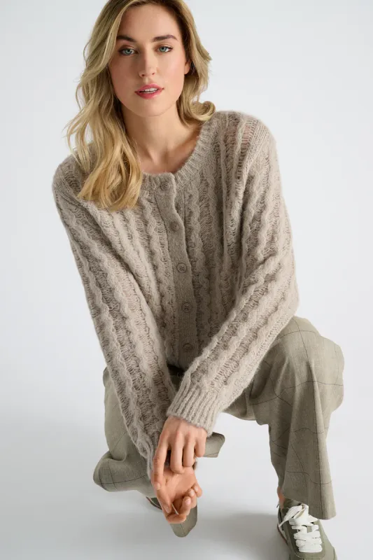 Marie Mero gilet 263 CA55 vis