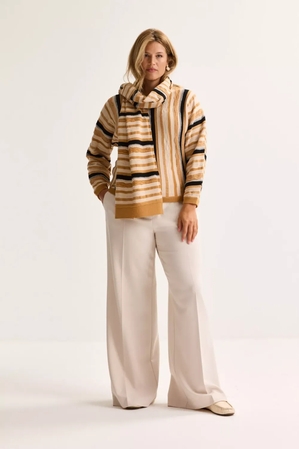 Mayerline broek ecru carona 4 4022 332