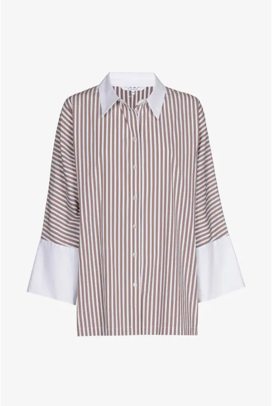 Xandres chemisier gestreept havino 14583 01 0756