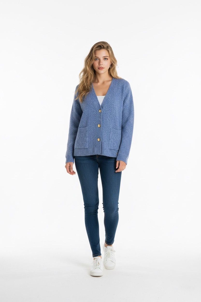 Golléhaug gilet blauw 02521 12074 062 Golléhaug gilet blauw 02521 12074 062
