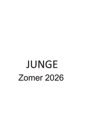 Junge zomer 2026