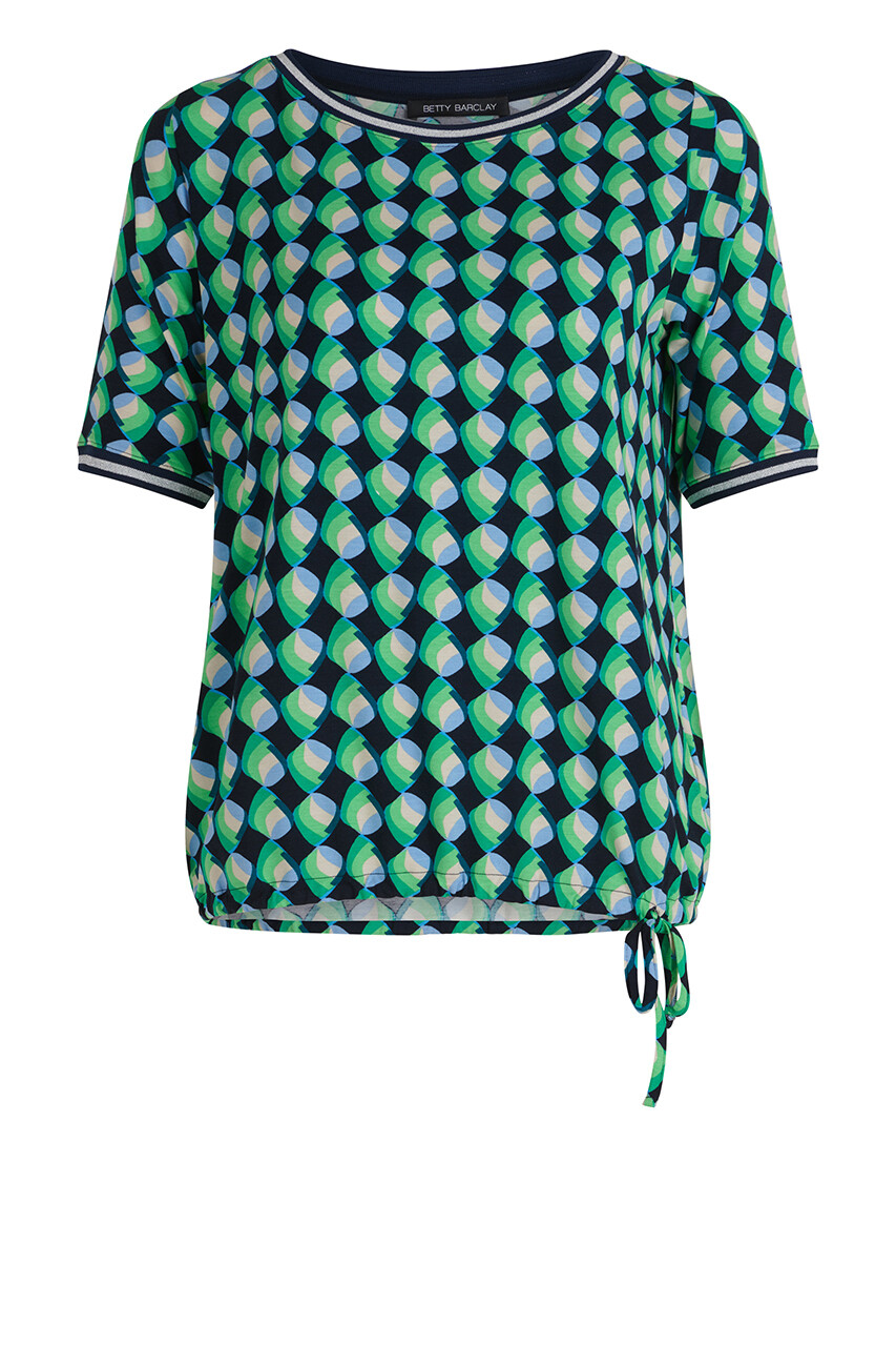 Betty Barclay t-shirt blauw groen Betty Barclay t-shirt blauw groen