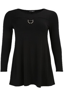 Dorisstreich t-shirt zwart 488270 99