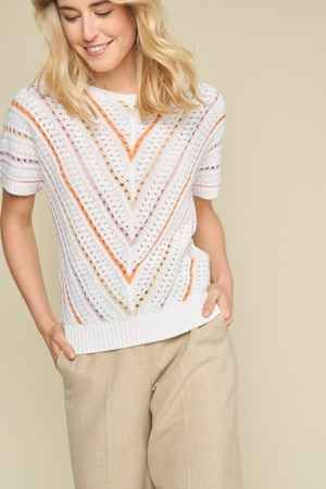 Marie Mero pull 120 pu98 whi ora