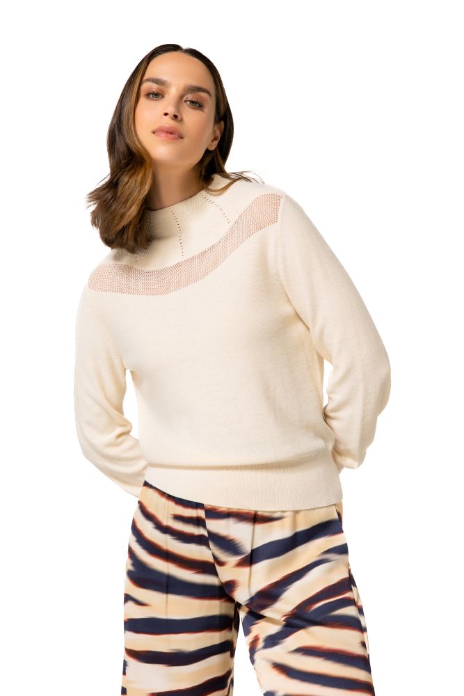 Caroline biss pull ecru 4252 93 Caroline biss pull ecru 4252 93