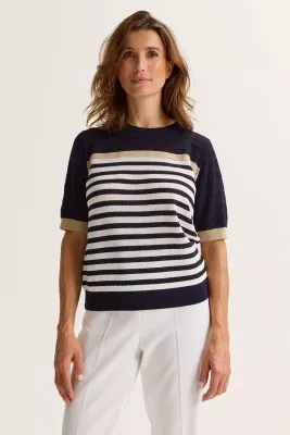 Mayerline pull blauw wit adiana 5607 200