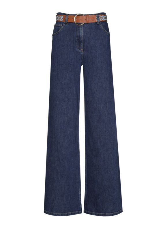 Caroline biss broek blauw 1598 23