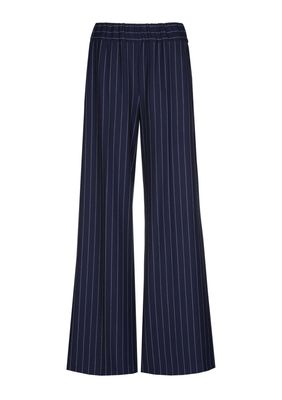 Caroline biss broek blauw wit 1564 21